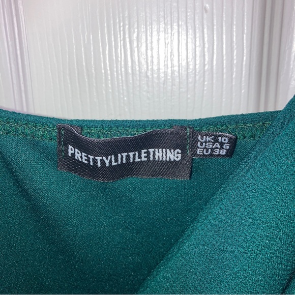 PrettyLittleThing Dress Hunter Green - Picture 3 of 3